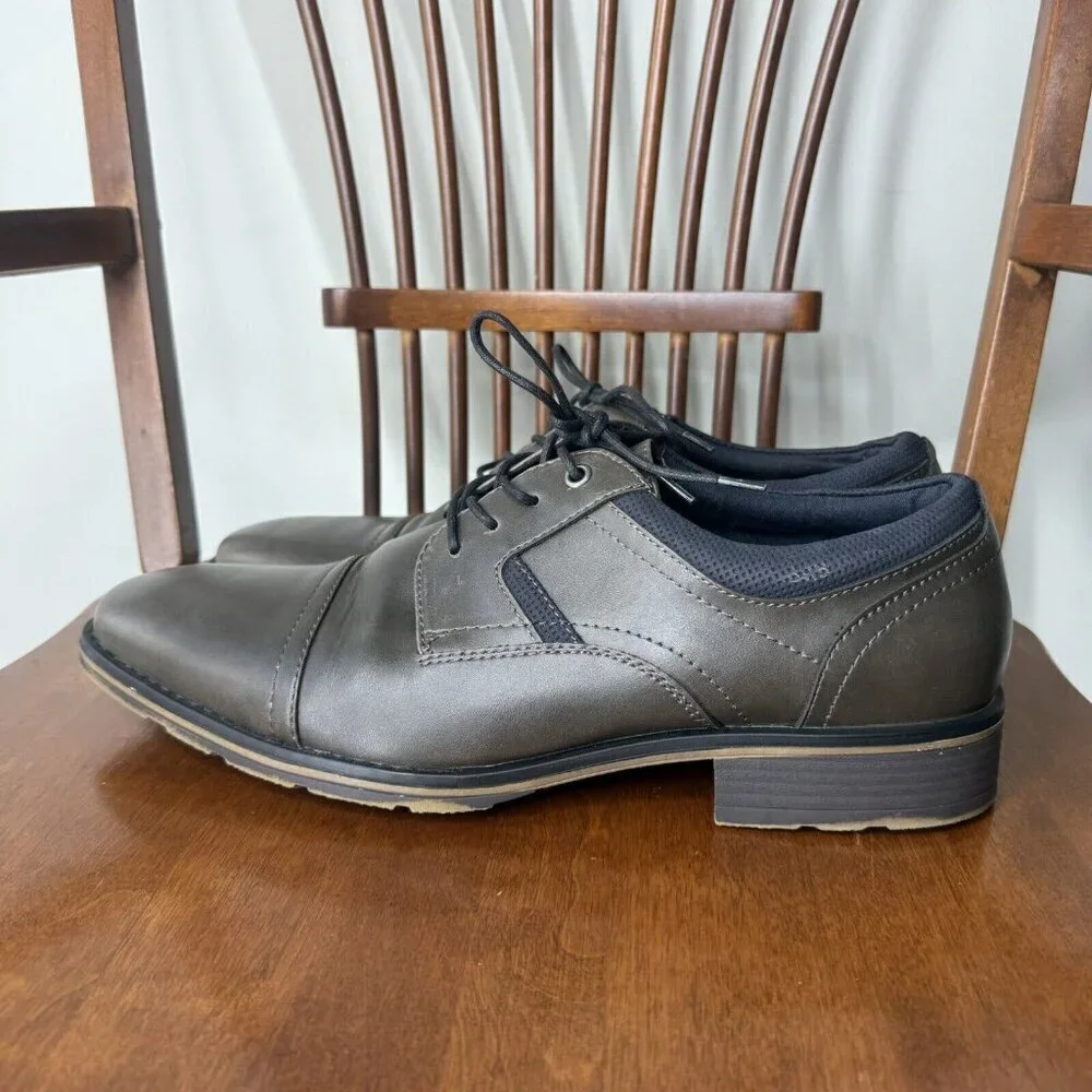 Restoration Men’s Oxford Lace Up Shoes Size 13 Dress Shoes Brown